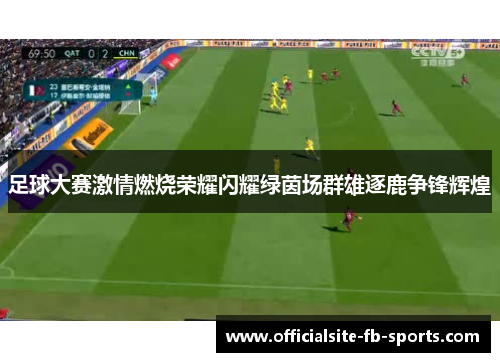 足球大赛激情燃烧荣耀闪耀绿茵场群雄逐鹿争锋辉煌